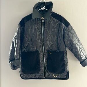 Barbour Quilted Black Jacket